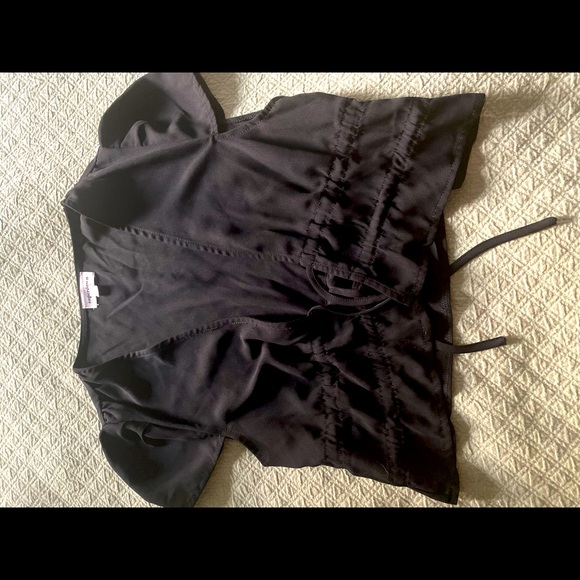 Superdown Sarah tie front shirt - Picture 5 of 5